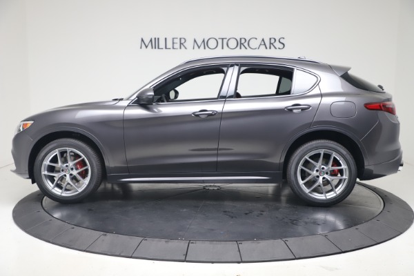 New 2020 Alfa Romeo Stelvio Ti Sport Q4 for sale $56,145 at Alfa Romeo of Greenwich in Greenwich CT 06830 3