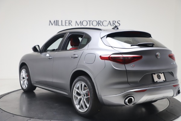 New 2020 Alfa Romeo Stelvio Ti Sport Q4 for sale Sold at Alfa Romeo of Greenwich in Greenwich CT 06830 5