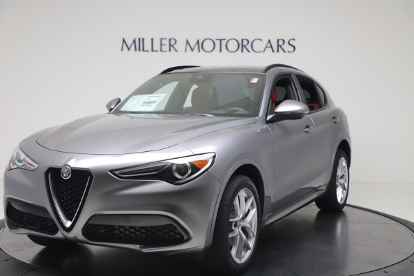 New 2020 Alfa Romeo Stelvio Ti Sport Q4 for sale Sold at Alfa Romeo of Greenwich in Greenwich CT 06830 1