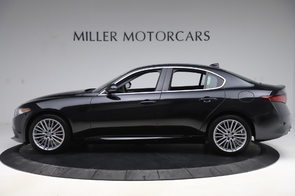 New 2020 Alfa Romeo Giulia Ti Lusso Q4 for sale Sold at Alfa Romeo of Greenwich in Greenwich CT 06830 3