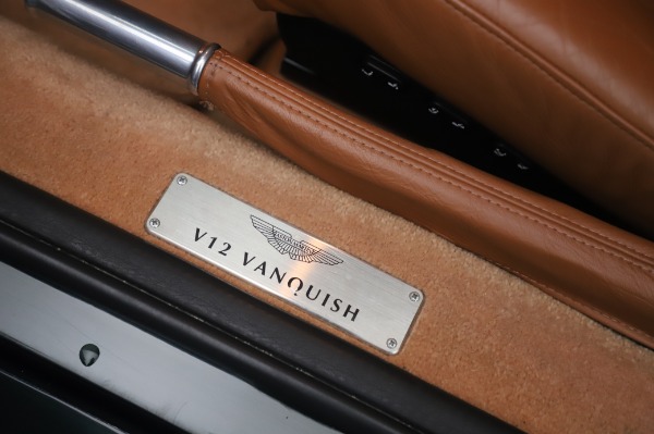 Used 2003 Aston Martin V12 Vanquish Coupe for sale $79,900 at Alfa Romeo of Greenwich in Greenwich CT 06830 16