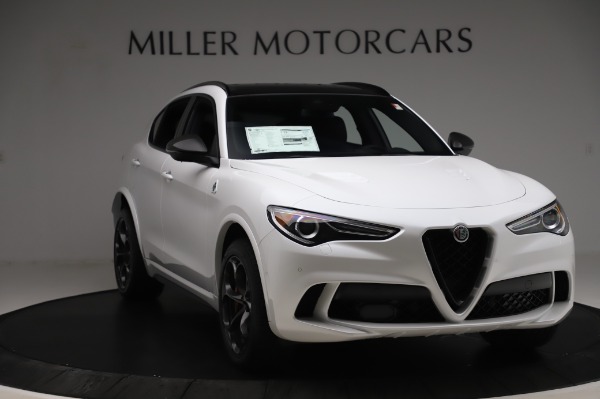 New 2020 Alfa Romeo Stelvio Quadrifoglio for sale $89,145 at Alfa Romeo of Greenwich in Greenwich CT 06830 11