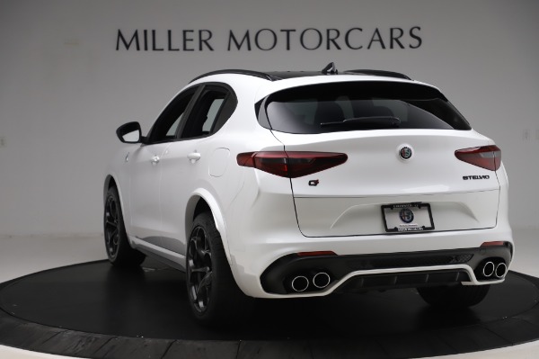 New 2020 Alfa Romeo Stelvio Quadrifoglio for sale $89,145 at Alfa Romeo of Greenwich in Greenwich CT 06830 5