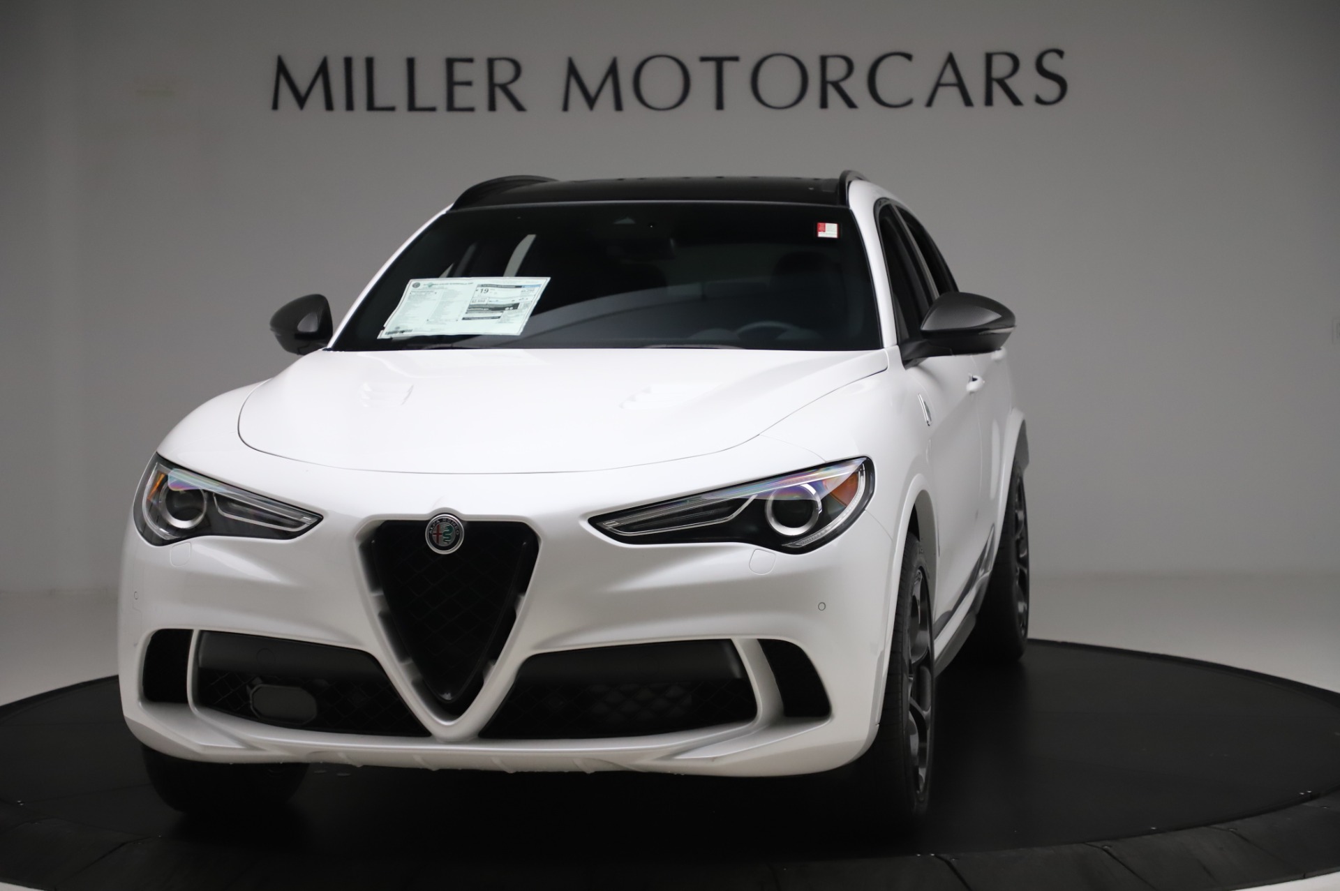 New 2020 Alfa Romeo Stelvio Quadrifoglio for sale $89,145 at Alfa Romeo of Greenwich in Greenwich CT 06830 1
