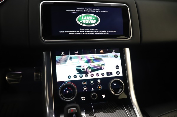 Used 2019 Land Rover Range Rover Sport Autobiography for sale Sold at Alfa Romeo of Greenwich in Greenwich CT 06830 27