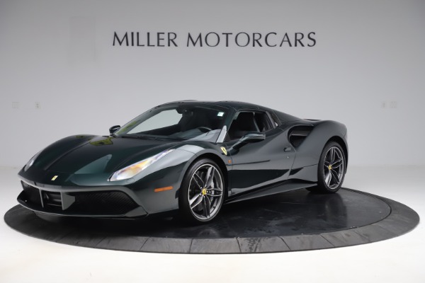 Used 2019 Ferrari 488 Spider Base for sale $329,900 at Alfa Romeo of Greenwich in Greenwich CT 06830 13