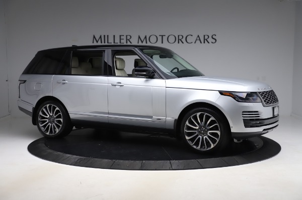 Used 2019 Land Rover Range Rover Supercharged LWB for sale Sold at Alfa Romeo of Greenwich in Greenwich CT 06830 10