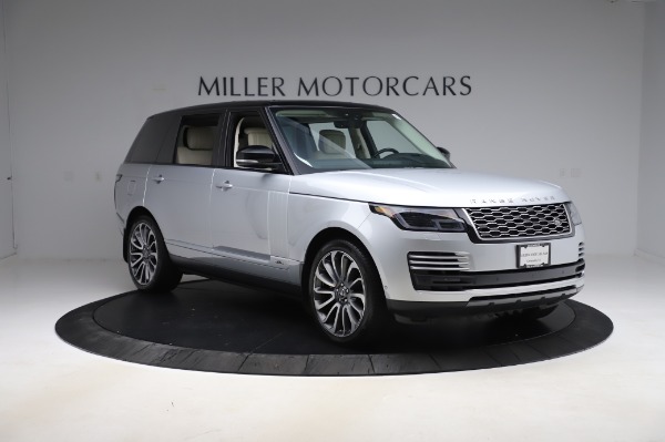 Used 2019 Land Rover Range Rover Supercharged LWB for sale Sold at Alfa Romeo of Greenwich in Greenwich CT 06830 11