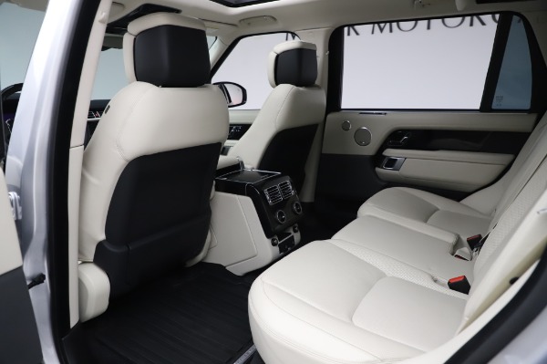 Used 2019 Land Rover Range Rover Supercharged LWB for sale Sold at Alfa Romeo of Greenwich in Greenwich CT 06830 16