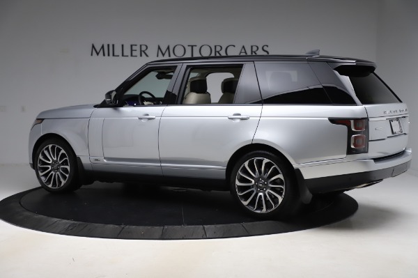 Used 2019 Land Rover Range Rover Supercharged LWB for sale Sold at Alfa Romeo of Greenwich in Greenwich CT 06830 4