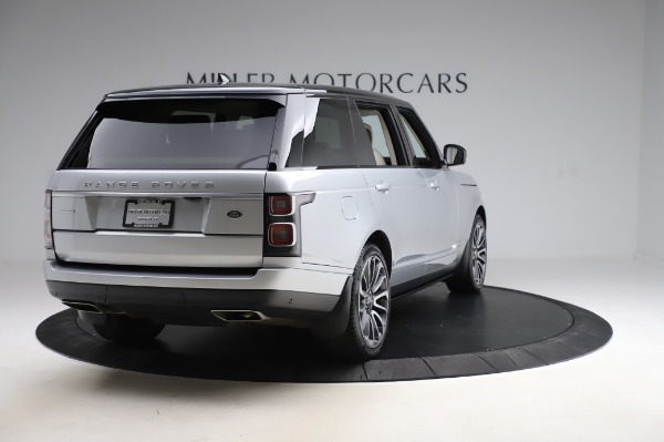 Used 2019 Land Rover Range Rover Supercharged LWB for sale Sold at Alfa Romeo of Greenwich in Greenwich CT 06830 7