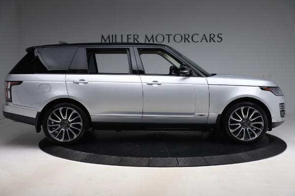 Used 2019 Land Rover Range Rover Supercharged LWB for sale Sold at Alfa Romeo of Greenwich in Greenwich CT 06830 9