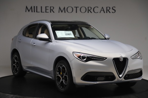 New 2020 Alfa Romeo Stelvio Ti Lusso Q4 for sale Sold at Alfa Romeo of Greenwich in Greenwich CT 06830 11