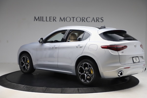 New 2020 Alfa Romeo Stelvio Ti Lusso Q4 for sale Sold at Alfa Romeo of Greenwich in Greenwich CT 06830 4