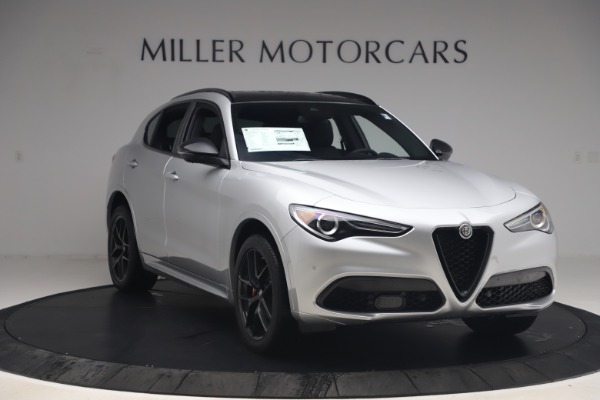 New 2020 Alfa Romeo Stelvio Ti Sport Q4 for sale Sold at Alfa Romeo of Greenwich in Greenwich CT 06830 11