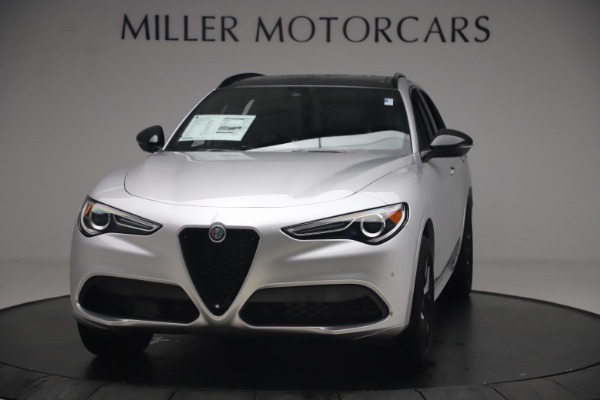 New 2020 Alfa Romeo Stelvio Ti Sport Q4 for sale Sold at Alfa Romeo of Greenwich in Greenwich CT 06830 1