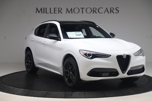 New 2020 Alfa Romeo Stelvio Ti Sport Q4 for sale Sold at Alfa Romeo of Greenwich in Greenwich CT 06830 11