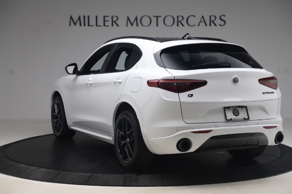 New 2020 Alfa Romeo Stelvio Ti Sport Q4 for sale Sold at Alfa Romeo of Greenwich in Greenwich CT 06830 5