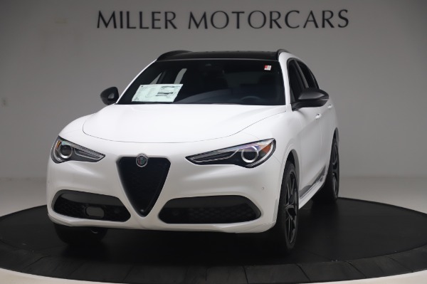 New 2020 Alfa Romeo Stelvio Ti Sport Q4 for sale Sold at Alfa Romeo of Greenwich in Greenwich CT 06830 1