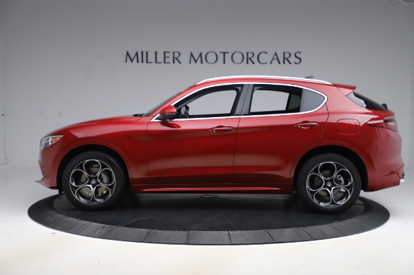 New 2020 Alfa Romeo Stelvio Ti Lusso Q4 for sale Sold at Alfa Romeo of Greenwich in Greenwich CT 06830 3