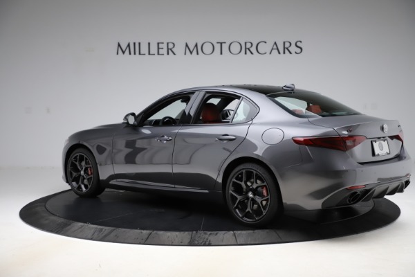 New 2020 Alfa Romeo Giulia Ti Sport Q4 for sale Sold at Alfa Romeo of Greenwich in Greenwich CT 06830 4