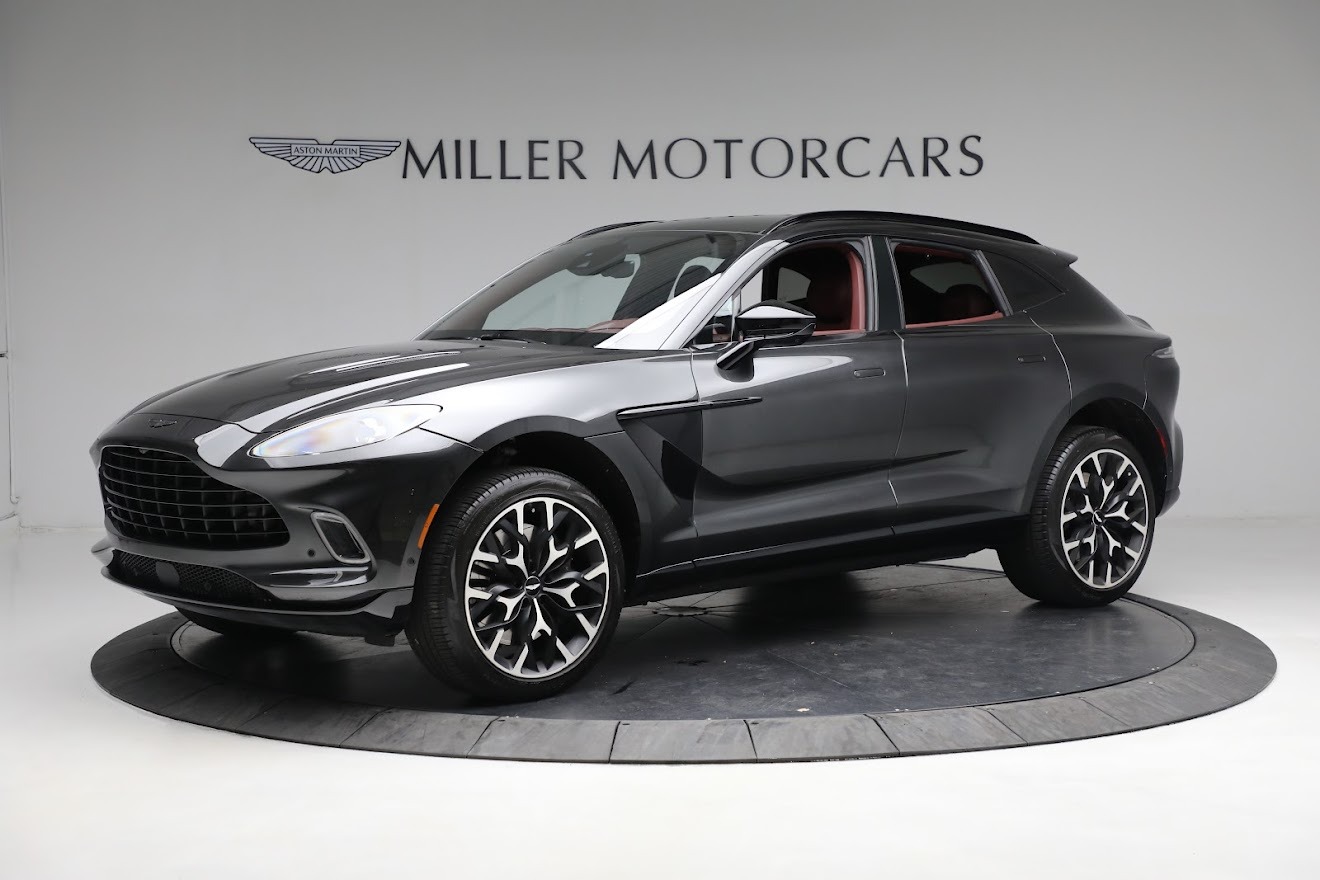 Used 2021 Aston Martin DBX for sale Sold at Alfa Romeo of Greenwich in Greenwich CT 06830 1