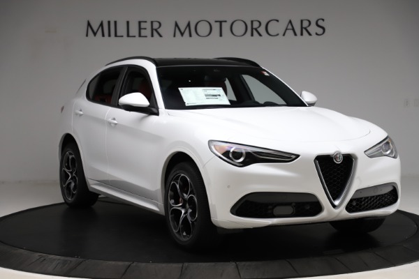 New 2020 Alfa Romeo Stelvio Ti Sport Q4 for sale Sold at Alfa Romeo of Greenwich in Greenwich CT 06830 11