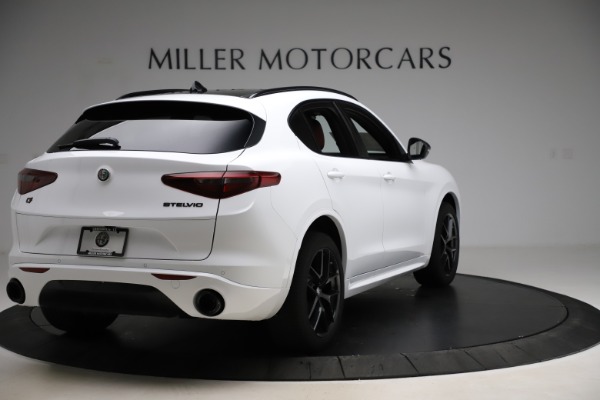 New 2020 Alfa Romeo Stelvio Ti Sport Q4 for sale Sold at Alfa Romeo of Greenwich in Greenwich CT 06830 7