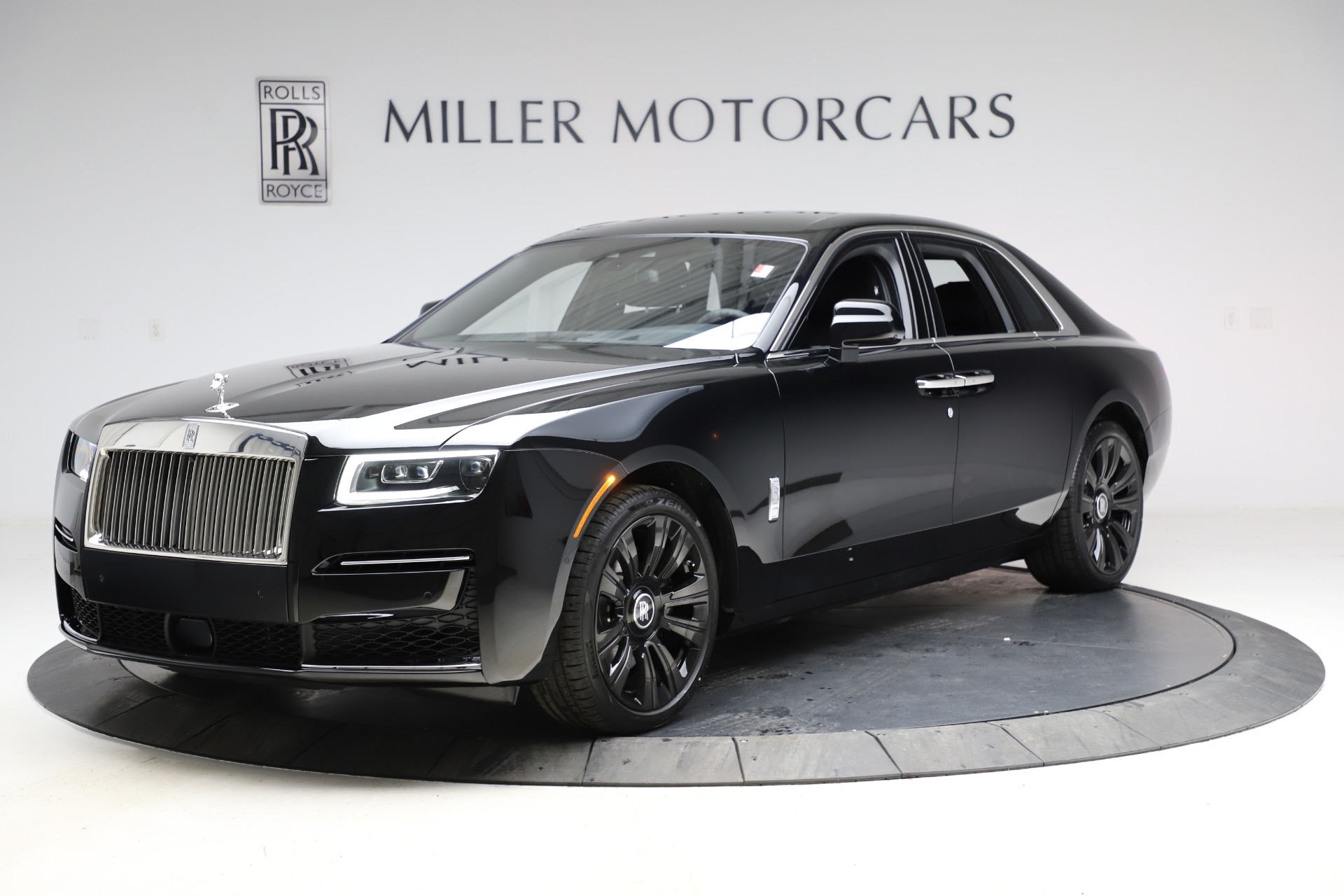 Certified 2021 Rolls-Royce Ghost Base with VIN SCATV0C06MU205337 for sale in Greenwich, CT