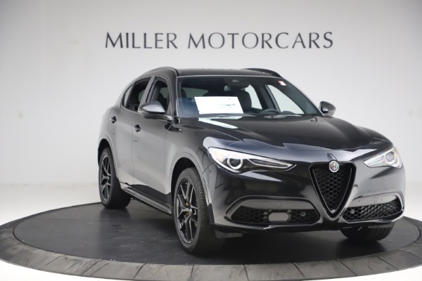 New 2020 Alfa Romeo Stelvio Ti Sport Q4 for sale Sold at Alfa Romeo of Greenwich in Greenwich CT 06830 11