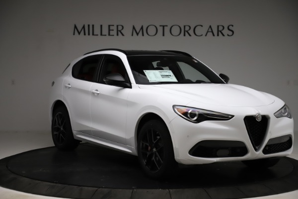 New 2021 Alfa Romeo Stelvio Ti Sport Q4 for sale Sold at Alfa Romeo of Greenwich in Greenwich CT 06830 11