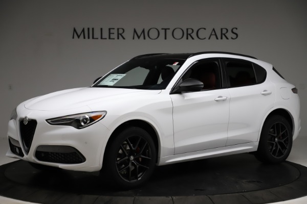 New 2021 Alfa Romeo Stelvio Ti Sport Q4 for sale Sold at Alfa Romeo of Greenwich in Greenwich CT 06830 2