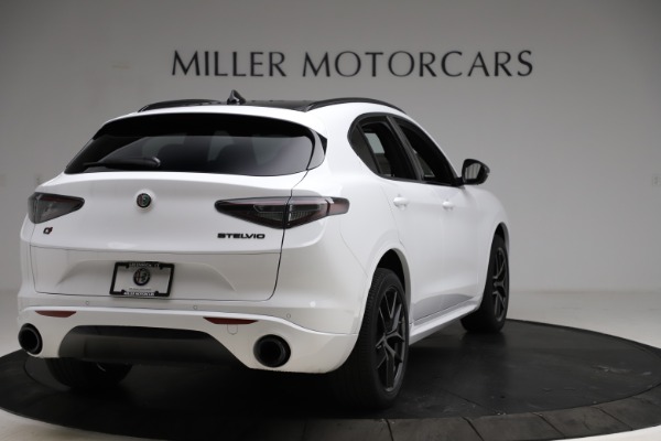 New 2021 Alfa Romeo Stelvio Ti Sport Q4 for sale Sold at Alfa Romeo of Greenwich in Greenwich CT 06830 7