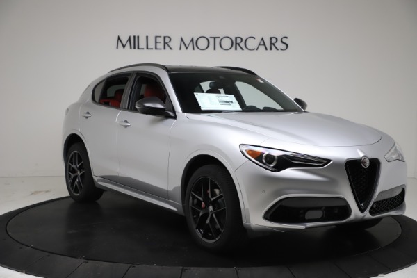 New 2021 Alfa Romeo Stelvio Ti Sport Q4 for sale Sold at Alfa Romeo of Greenwich in Greenwich CT 06830 11