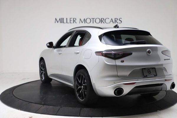 New 2021 Alfa Romeo Stelvio Ti Sport Q4 for sale Sold at Alfa Romeo of Greenwich in Greenwich CT 06830 5