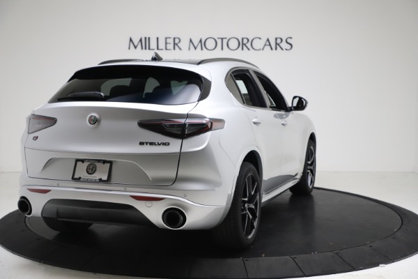 New 2021 Alfa Romeo Stelvio Ti Sport Q4 for sale Sold at Alfa Romeo of Greenwich in Greenwich CT 06830 7