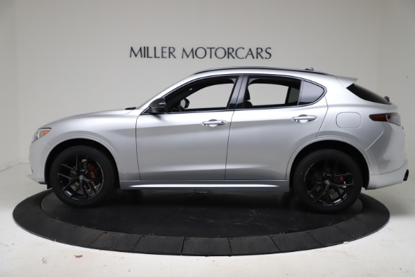 New 2021 Alfa Romeo Stelvio Ti Sport Q4 for sale Sold at Alfa Romeo of Greenwich in Greenwich CT 06830 3