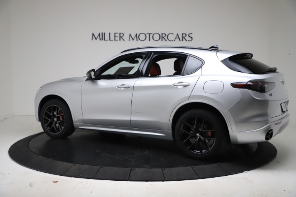 New 2021 Alfa Romeo Stelvio Ti Sport Q4 for sale Sold at Alfa Romeo of Greenwich in Greenwich CT 06830 4