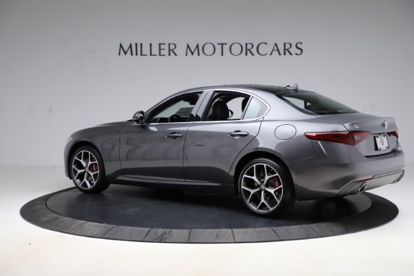 New 2021 Alfa Romeo Giulia Ti Q4 for sale Sold at Alfa Romeo of Greenwich in Greenwich CT 06830 4