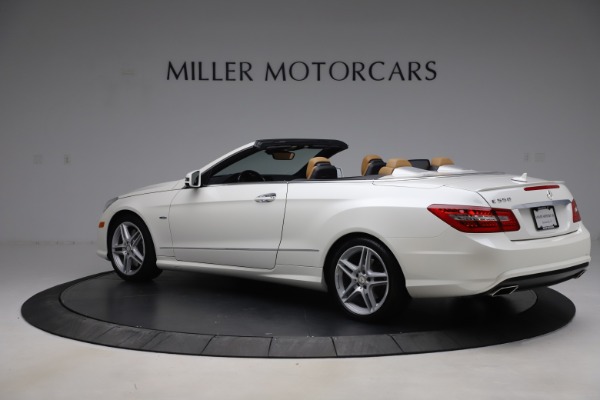 Used 2012 Mercedes-Benz E-Class E 550 for sale Sold at Alfa Romeo of Greenwich in Greenwich CT 06830 3