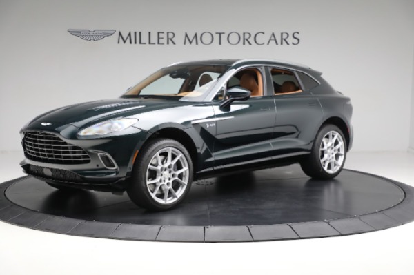 Used 2021 Aston Martin DBX SUV for sale Sold at Alfa Romeo of Greenwich in Greenwich CT 06830 1