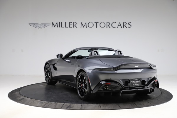 New 2021 Aston Martin Vantage Roadster for sale Sold at Alfa Romeo of Greenwich in Greenwich CT 06830 4