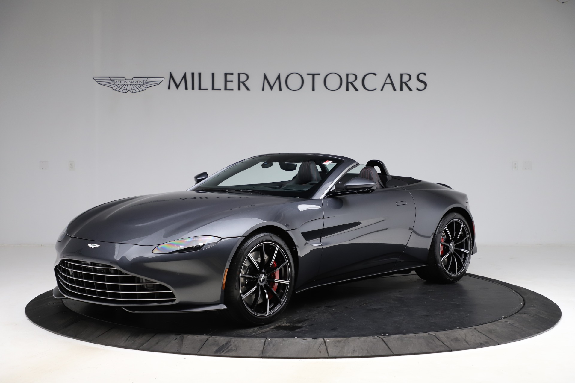 New 2021 Aston Martin Vantage Roadster for sale Sold at Alfa Romeo of Greenwich in Greenwich CT 06830 1