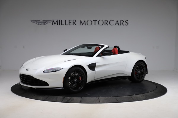 New 2021 Aston Martin Vantage Roadster for sale Sold at Alfa Romeo of Greenwich in Greenwich CT 06830 1