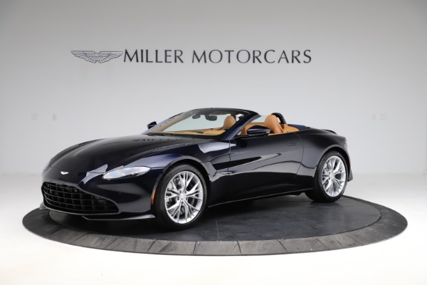 New 2021 Aston Martin Vantage Roadster Convertible for sale $205,686 at Alfa Romeo of Greenwich in Greenwich CT 06830 1