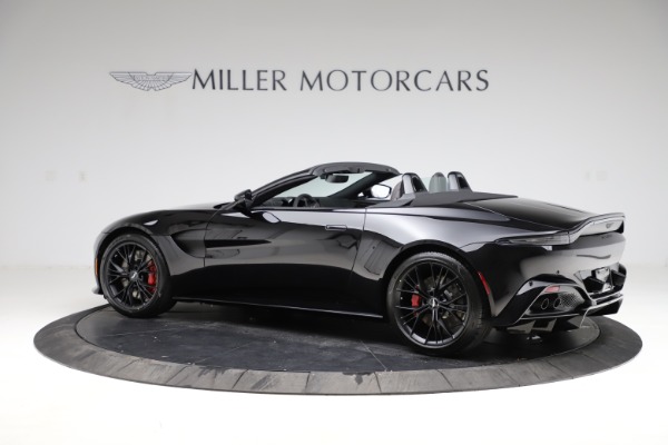 New 2021 Aston Martin Vantage Roadster for sale Sold at Alfa Romeo of Greenwich in Greenwich CT 06830 3