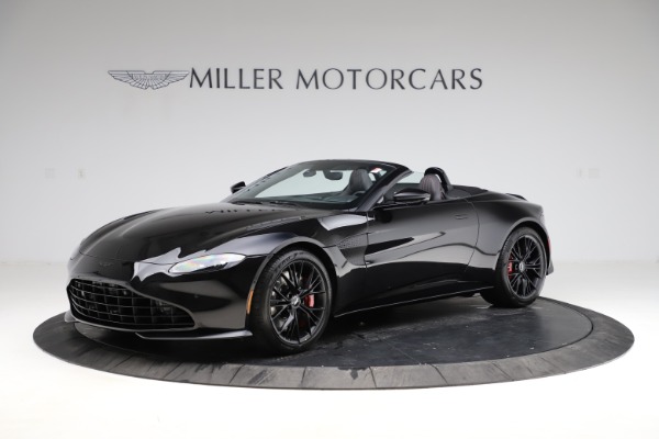 New 2021 Aston Martin Vantage Roadster for sale Sold at Alfa Romeo of Greenwich in Greenwich CT 06830 1