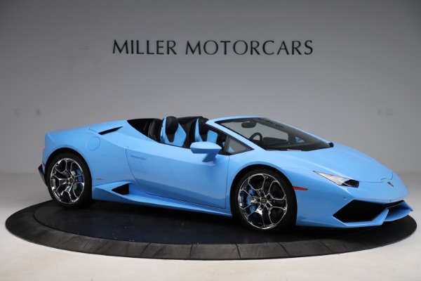 Used 2016 Lamborghini Huracan LP 610-4 Spyder for sale Sold at Alfa Romeo of Greenwich in Greenwich CT 06830 10