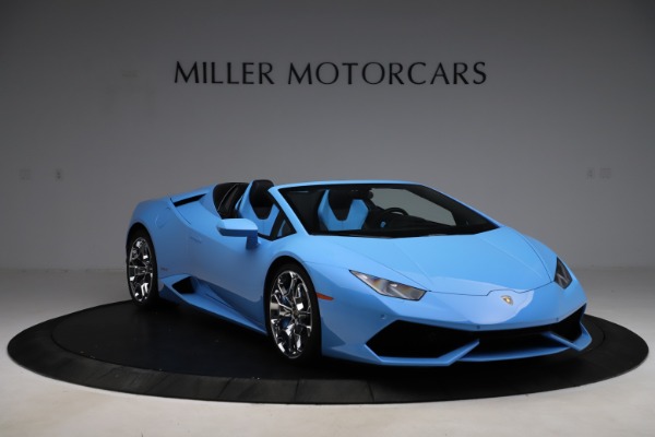 Used 2016 Lamborghini Huracan LP 610-4 Spyder for sale Sold at Alfa Romeo of Greenwich in Greenwich CT 06830 11