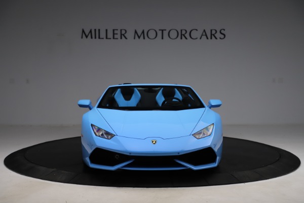 Used 2016 Lamborghini Huracan LP 610-4 Spyder for sale Sold at Alfa Romeo of Greenwich in Greenwich CT 06830 12